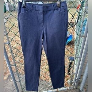 Liz Claiborne Career Women’s “Emma‎ Classic” Dark Blue Dress Pants (Size 4)
